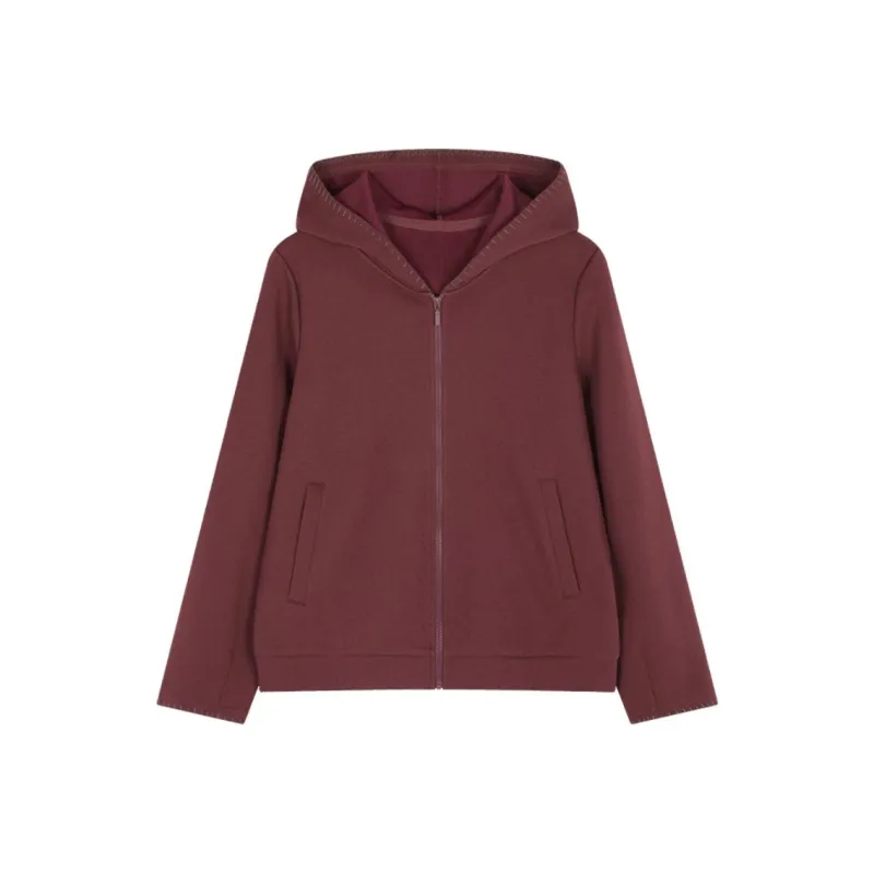 IHIMI Sweatshirt Women's Bordeaux Red-0