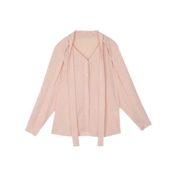 Big-faced Shirts Women's Orange Pink