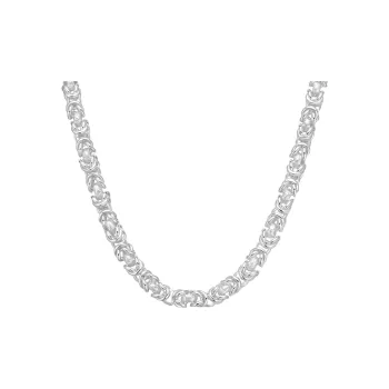 LIANDUO S990 Sterling Silver Necklaces Unisex