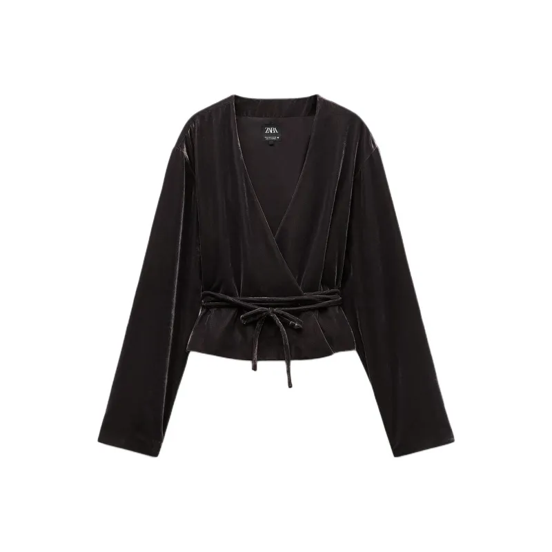 ZARA Jackets & Coats Women's Brown-0