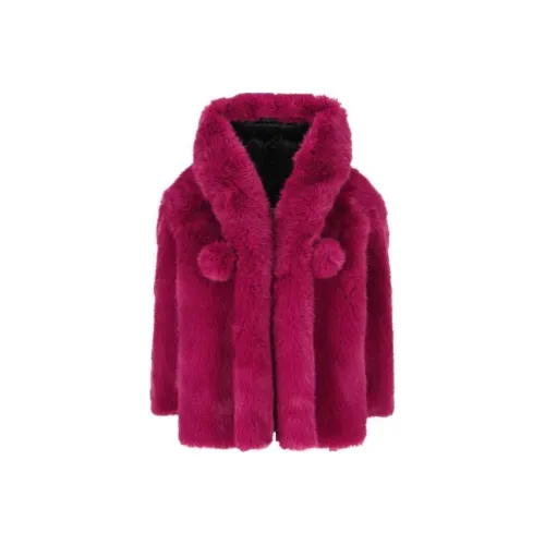 Moose Knuckles Faux Fur Hooded Coat