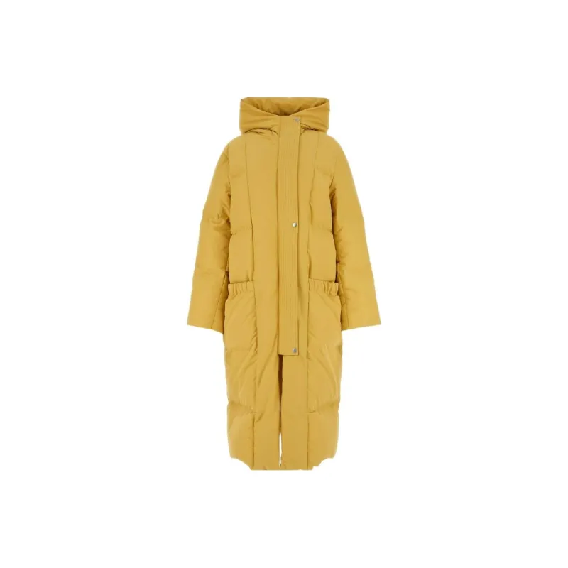 JIL SANDER Padded Hooded Coat-0