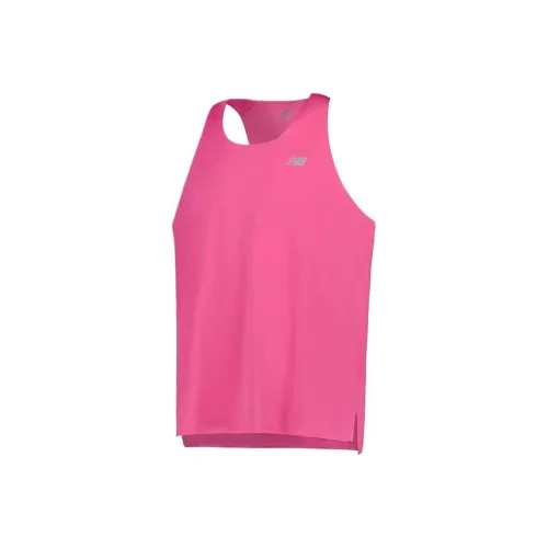 New Balance Tank Top Men's Dragon Fruit Red