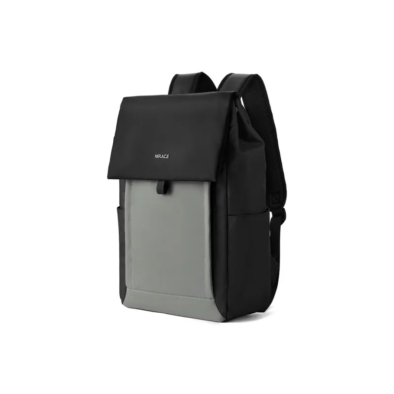 MR.ACE HOMME Polyester Backpack Men's Twilight Black/Deep Carbon Gray-5