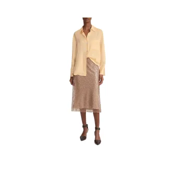 VINCE Long sleeve Silk Shirt