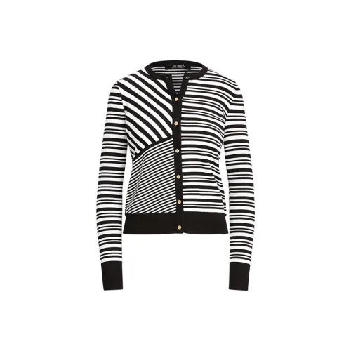Polo Ralph Lauren Knitwear Women's Black White Stripes