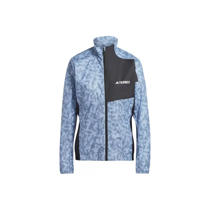 Adidas TRAIL WIND J W Jackets Coats Women's Blue-0
