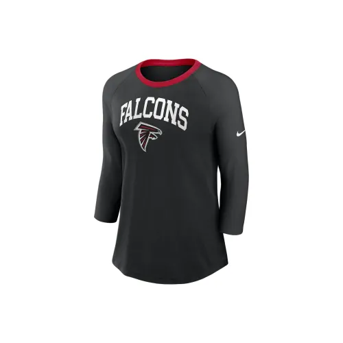 Nike Atlanta Falcons Women's Nike Nfl 3/4 Sleeve T Shirt