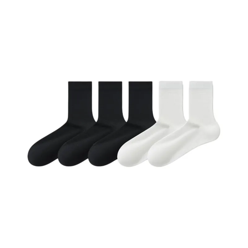Temooues Mid Calf Socks Men's 5 Pack-4