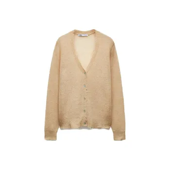ZARA Knitwear Women's Light Camel