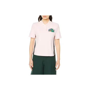 LACOSTE Polo Shirt Women's Light Pink