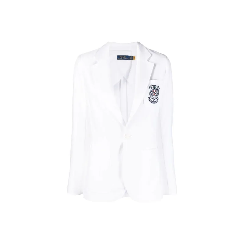 Polo Ralph Lauren Logo patch Blazer-0