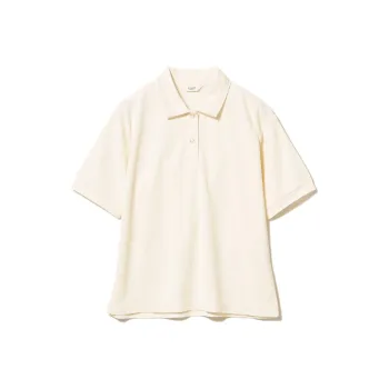 Beams Polo Shirts Women's Ecru