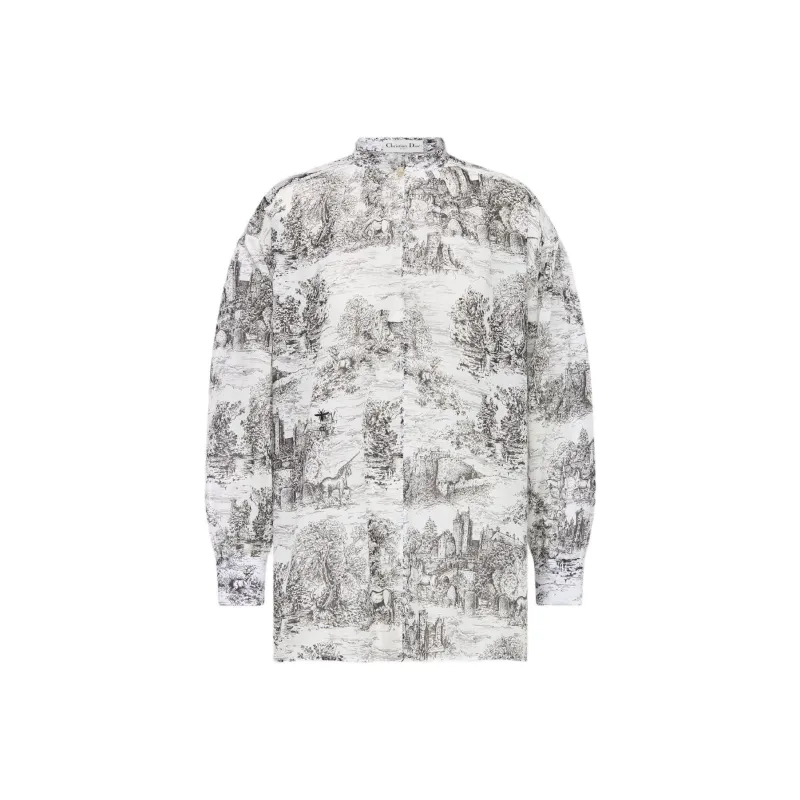 DIOR Shirts Women's White-0