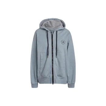 adidas By Stella McCartney Logo embroidered Zip up Hoodie