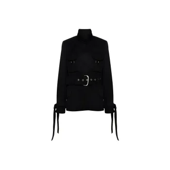 OFF WHITE Belted High Jacket
