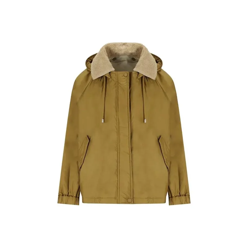 MaxMara Button Detailed Drawstring Coat-0