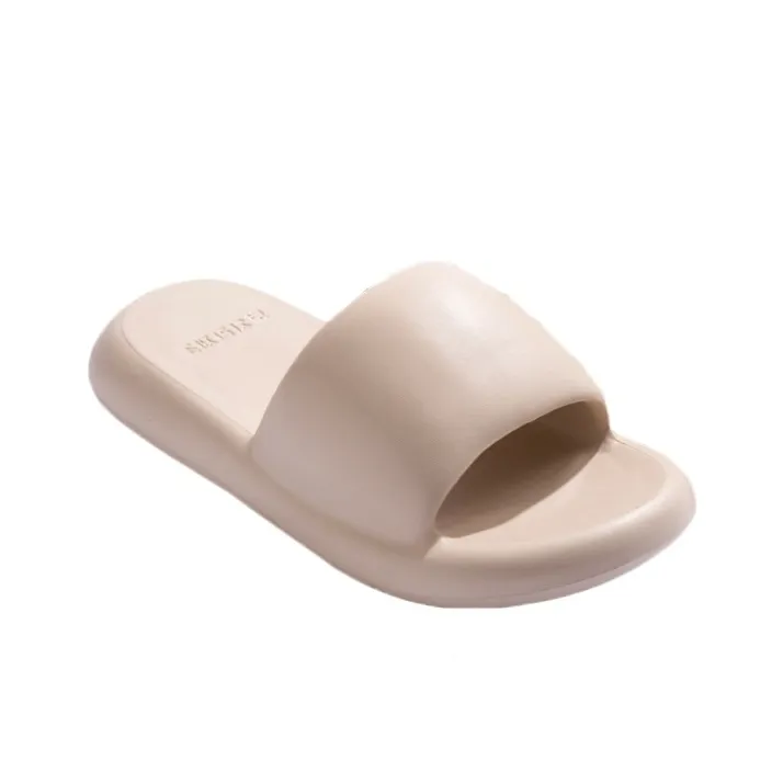 LURAD Slide Slippers Unisex Pink/Fruit Green/Dark Purple/White/Black/Khaki/Gray-13