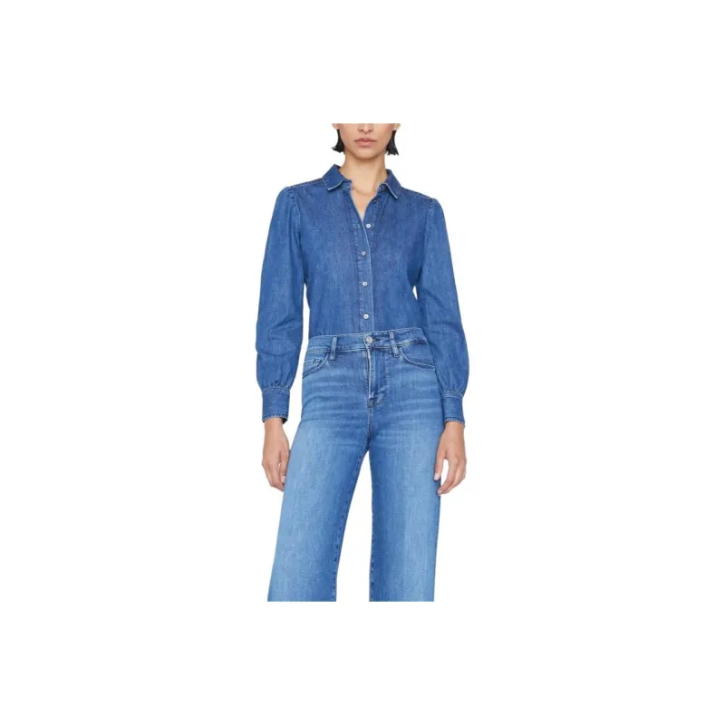 FRAME Shirts Women's Blue-0