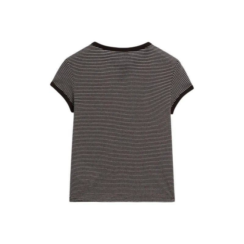 Massimo Dutti T Shirt Women's Brown-1