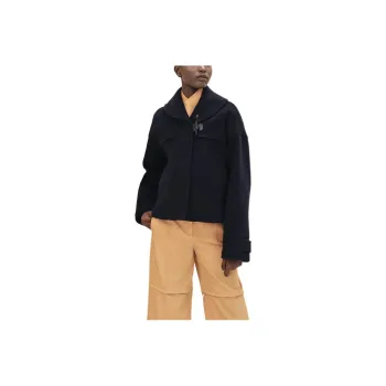 HERMES Jacket Women's Black Blue
