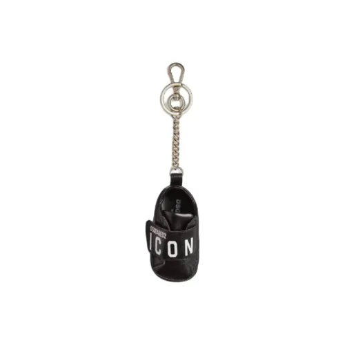 DSQUARED 2 Viscose Keychains Men's Black