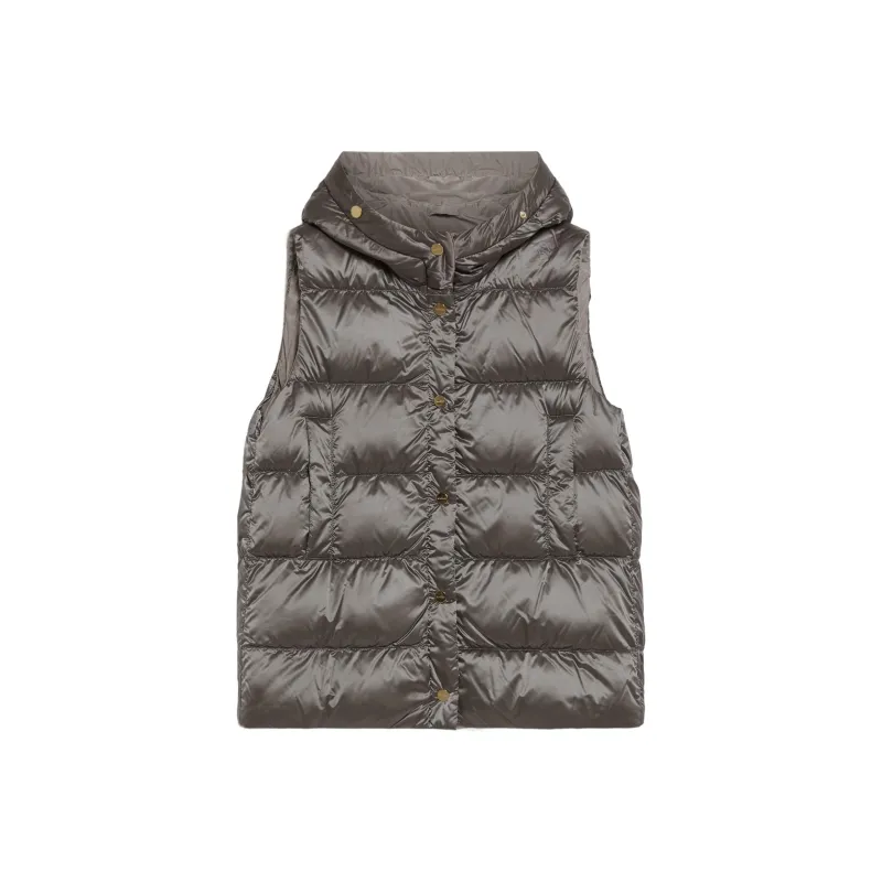 MaxMara Buttoned Drawstring Gilet-0