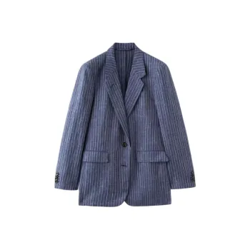 Loro Piana Belia Jacket Jackets Coats Women's Blue