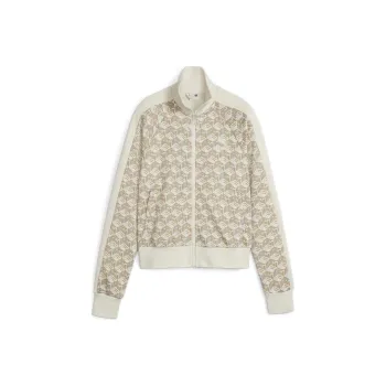 PUMA T7 AOP Track Jacket Jackets Coats Women's Khaki