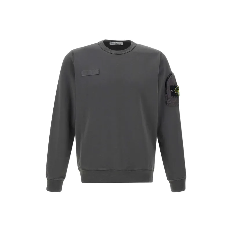 STONE ISLAND Sweatshirt Men's Smoke Gray-0