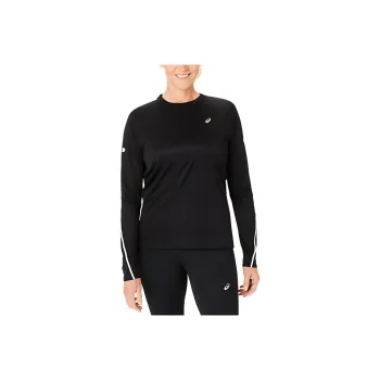 Asics ROADLITE SHOW Raglan Sleeve T Shirt Women's Black
