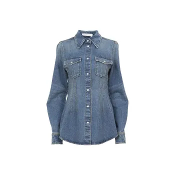Chloé Corset Detailed Western Shirt