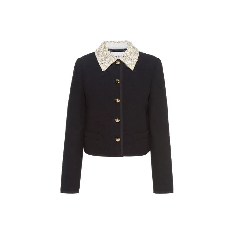 MIU MIU Jackets & Coats Women's Black-0
