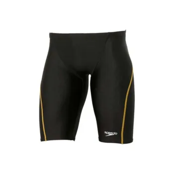 Speedo Swimming Shorts Men's Black Yellow