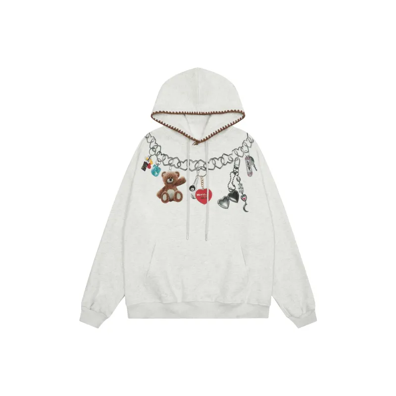 Vine Color Sweatshirt Women's Heather Gray-0