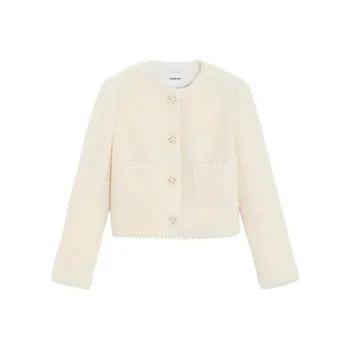 Bebe FW24 Jackets Coats Women's Raw White