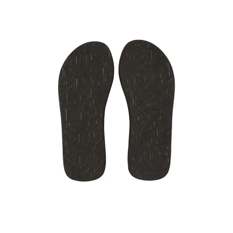 Quiksilver Abrasion Resistant Flip Flops Men's Black-4