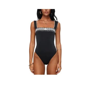 PRINCESS POLLY KEATING BODYSUIT Bodysuits Women's BLACK/Black
