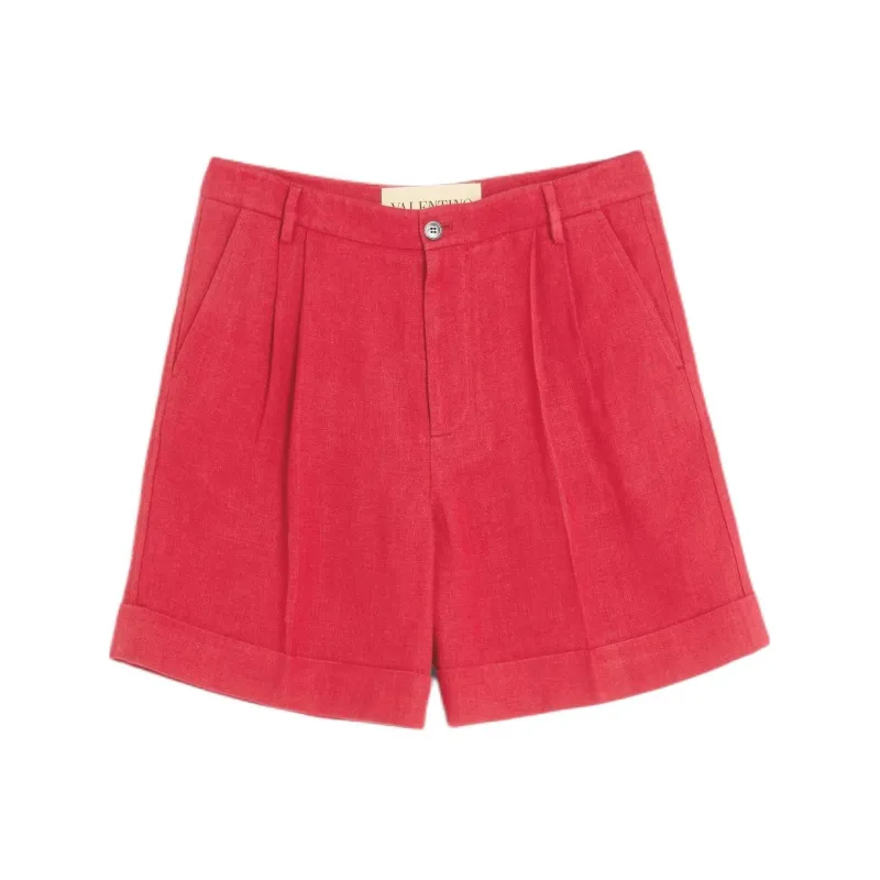 Valentino SS25 Casual Shorts Men's Pink-0