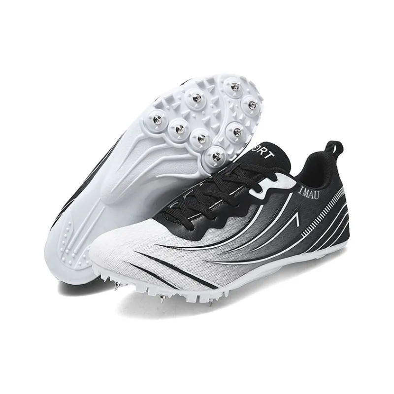 IMAU Slip Resistant And Breathable Functionality Track And Field Shoes Women's Low Top-14