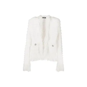 BALMAIN Jackets Women's White
