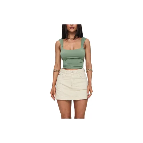 PRINCESS POLLY IMELDA TOP Camisole Women's GREEN/Green