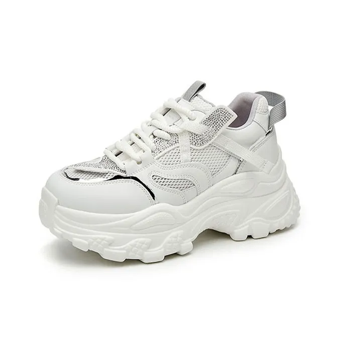 DAPHNE Waterproof Low Top Chunky Sneakers Women's-1