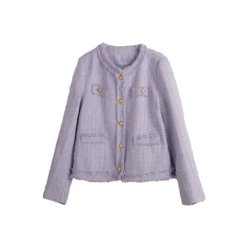 Olrain Jackets Coats Women's Light Purple