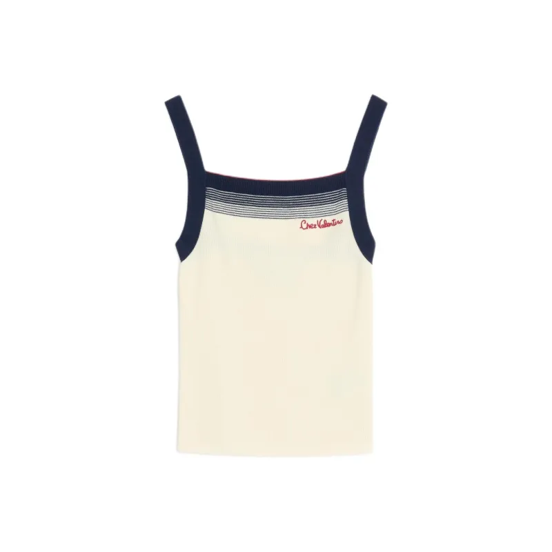 Valentino SS25 Sweater Women's Blue White-0