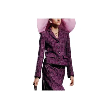 CHANEL FW24 Jackets & Coats Women's Dark Purple