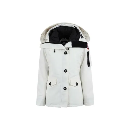 Canada Goose Montebello Series Down Jackets Women's Polaris White