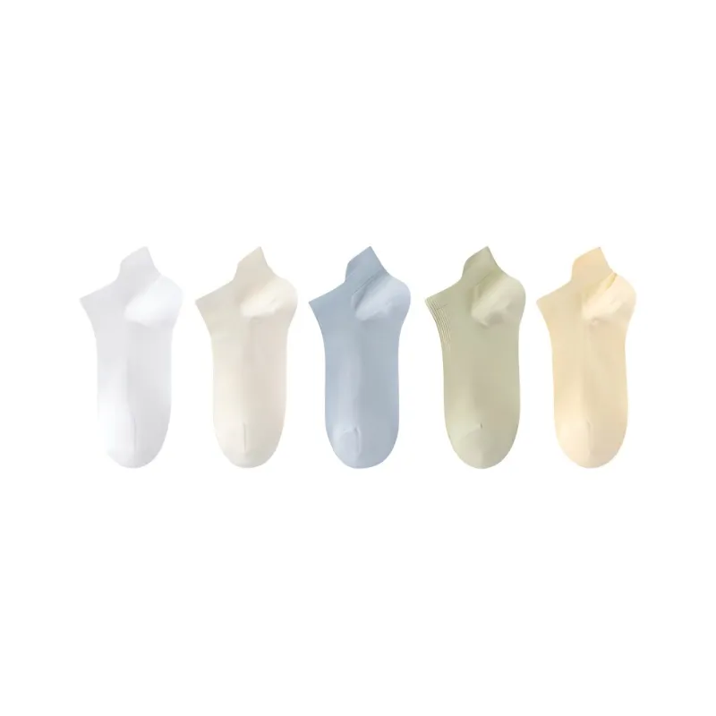 H YXIANG Ankle Socks Women's 5 Pack-25