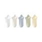 White, Milk White, Cyan Blue Gray, Baby Green, Baby Yellow