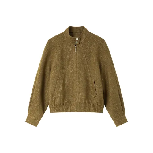 VIMLY Jackets Coats Women's Mocha Coffee
